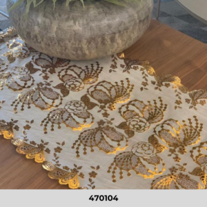 Renda 50cm Ouro/Prata - Rolo de 20m