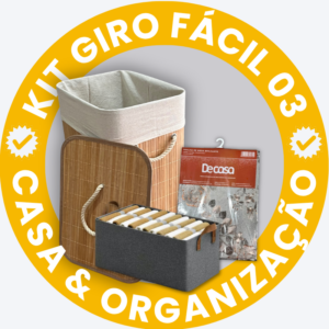 Kit Giro Fácil 03 - Casa & Organização