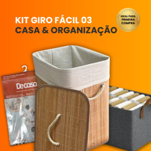 Kit Giro Fácil 03 - Casa & Organização